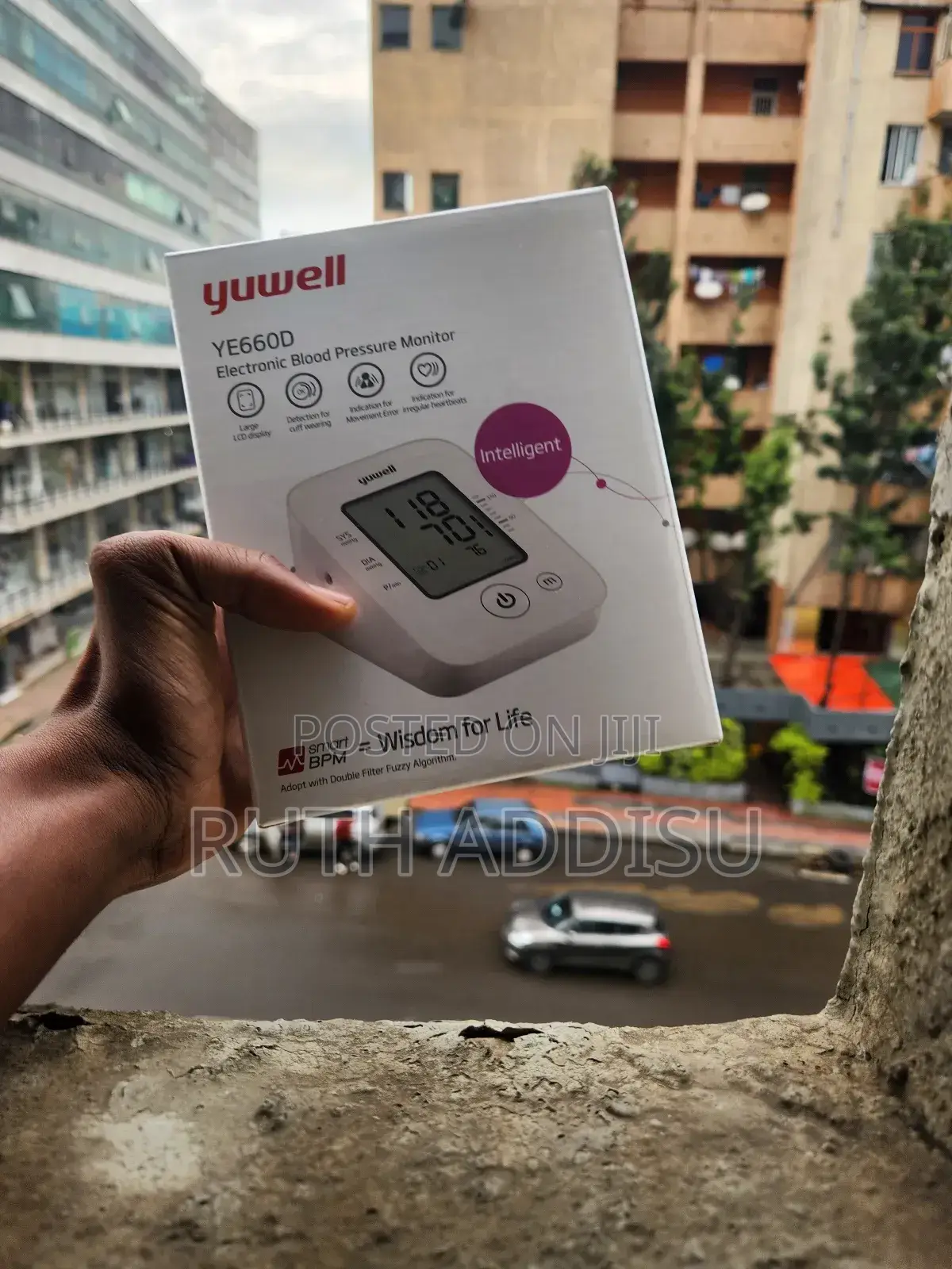 Yuwell Blood Pressure Monitor庭院digital Bp Monitor Brand New