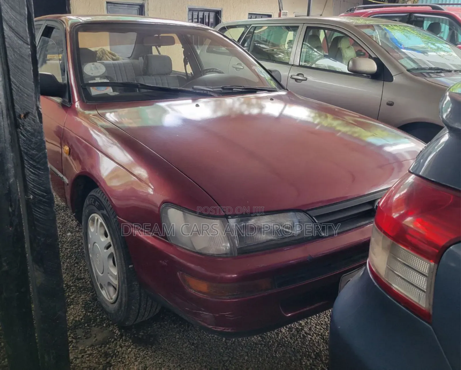 Toyota Corolla Sedan 1996 Burgundy