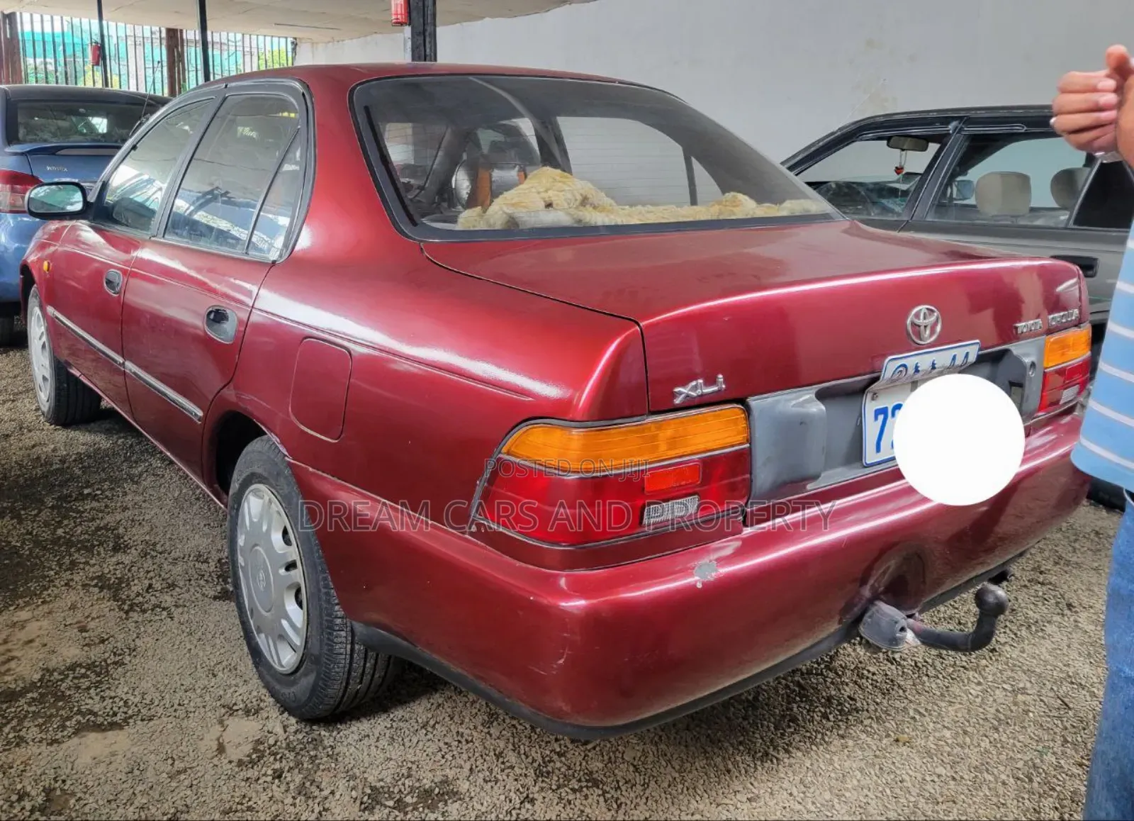 Toyota Corolla Sedan 1996 Burgundy