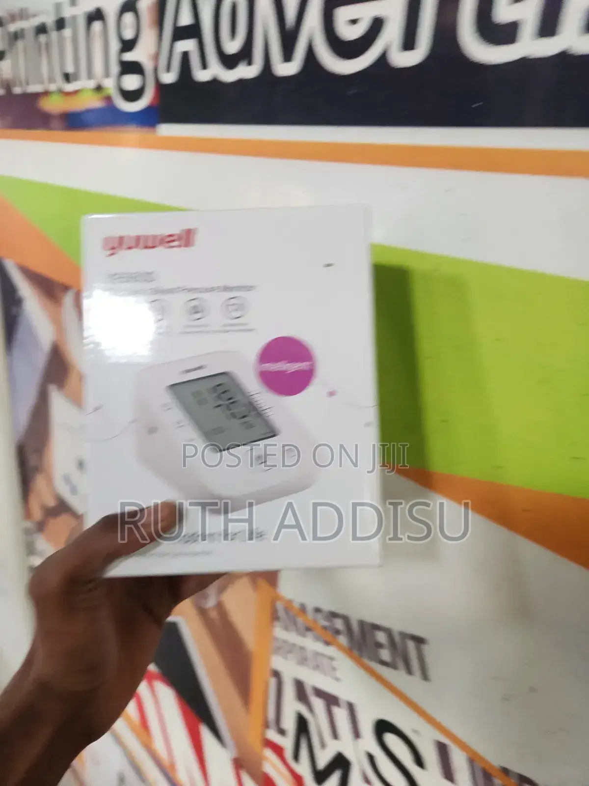 Yuwell Ye660d Blood Pressure Monitor丸緩digital Bp Monitor New