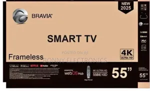 Bravia 55" Uhd Frameless Tv