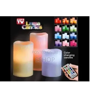 Smart Home Decor: Wireless Remote Control Candles by Luma