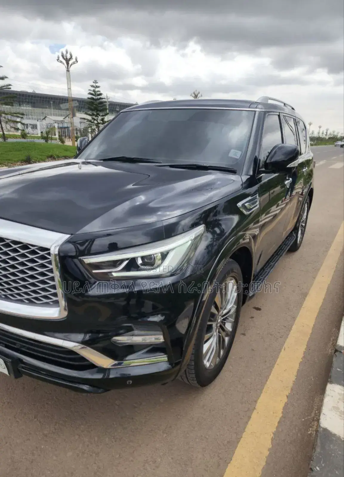 Infiniti QX80 2021 Matt Black