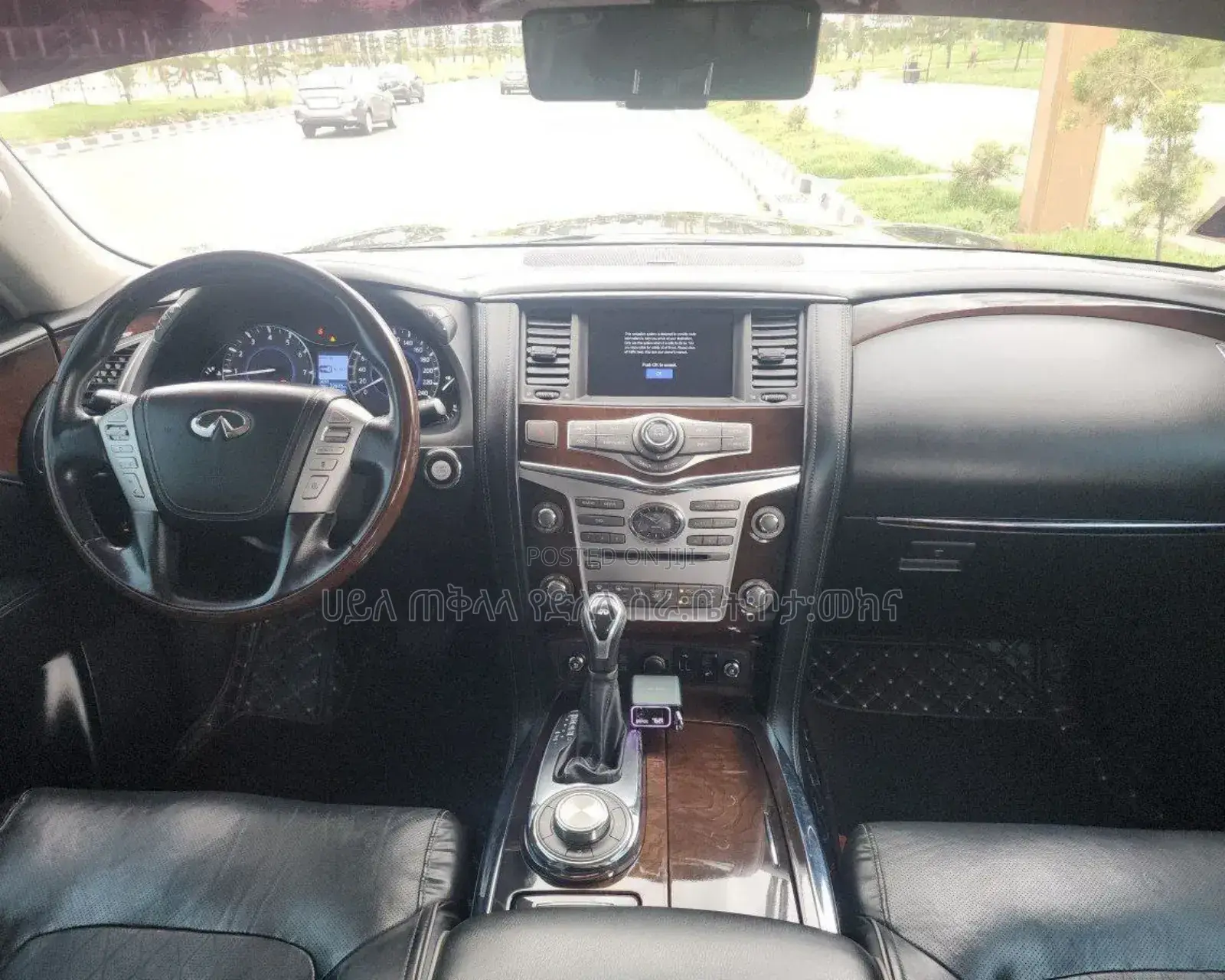 Infiniti QX80 2021 Matt Black