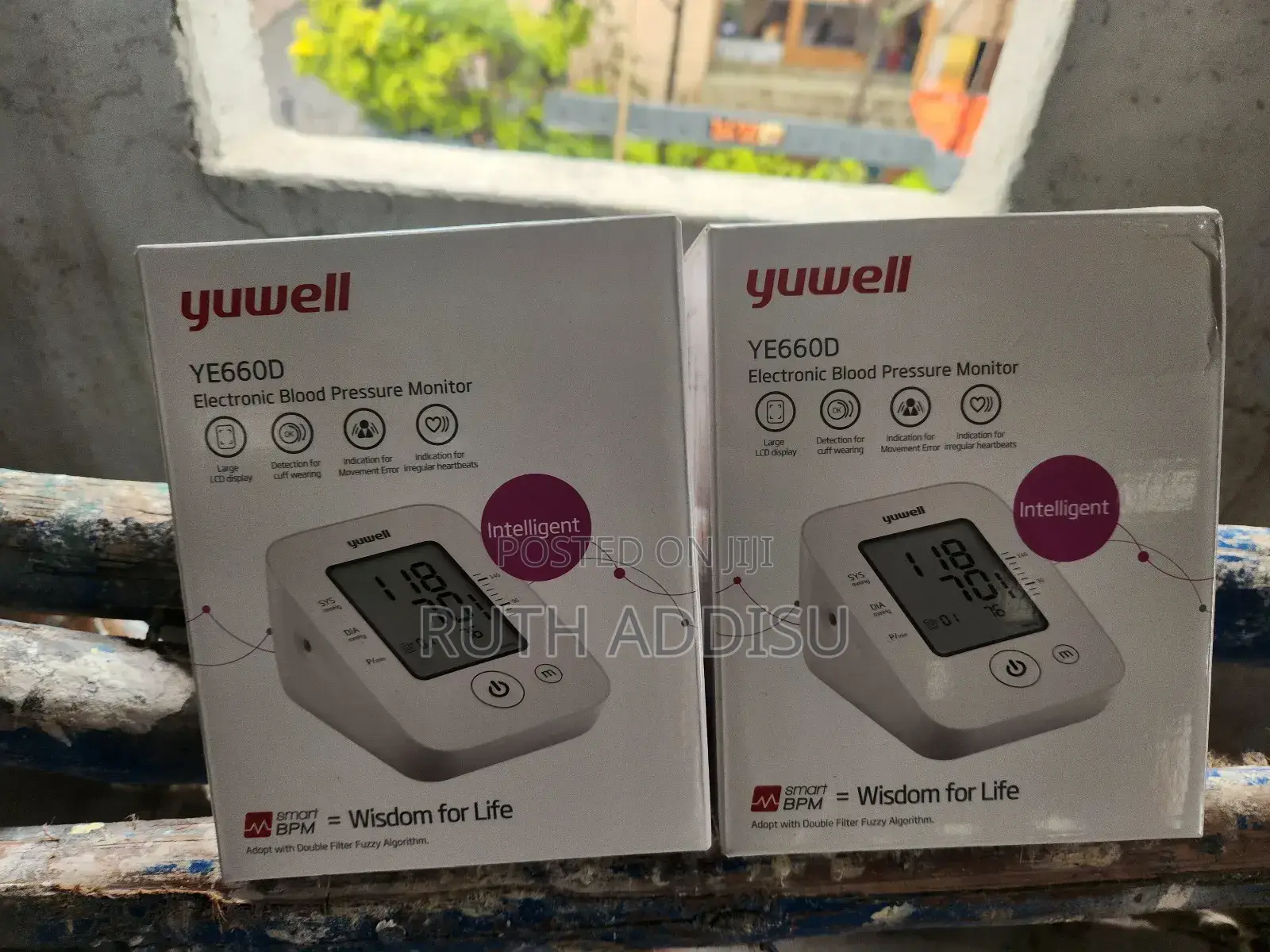 Yuwell Medical Blood Pressure Monitor永樂new Bp Monitor廢物digital Bp New