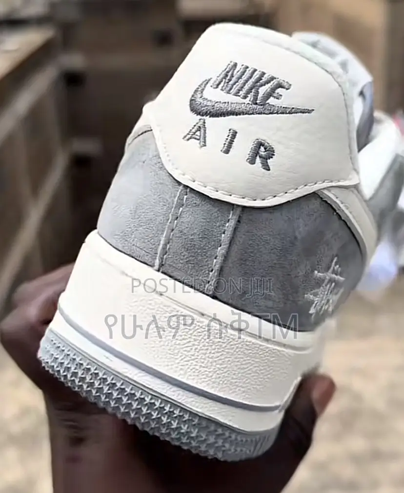 Nike Air Force 1 Low ‘07 X Stussy ‘Grey Silver’ Men’S Shoes