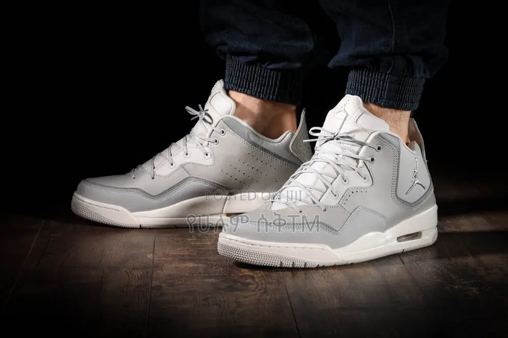 Air Jordan Courtside 23 ‘Grey/Fog’ Men’S Mid Boots Shoes