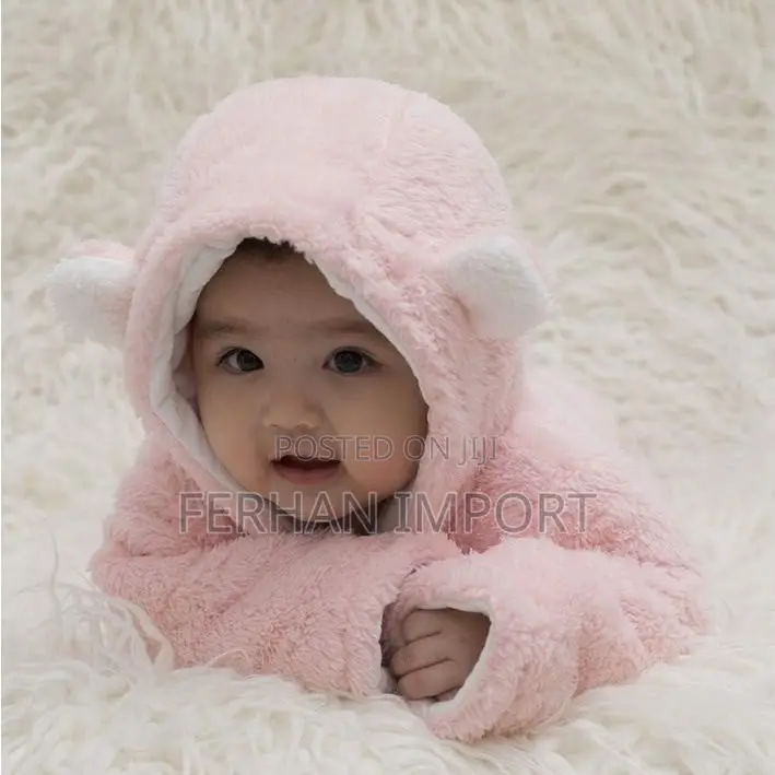 Newborn Baby Winter Clothes Bear Hooded Coat