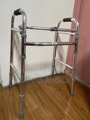 Adjustable Walker釀~Seniors,Adult Disabled Patients (Silver Black)
