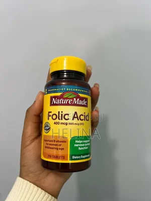 Folic Acid Important B Vitamin for Women of Childbearing Age From Usa