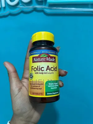 Pure Folic With Vitamin B for Pregnancy Original From Usa 250 Tablets