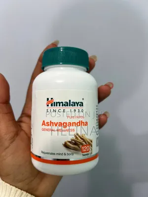 Original Himalaya Ashvagandha Pure Herbs 120 Tablets for Mind Body