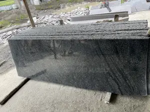 Axum Mirror Black Granite Kitchentop Stair