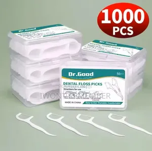 50 PCS Dental Floss Sticks Oral Care Tools