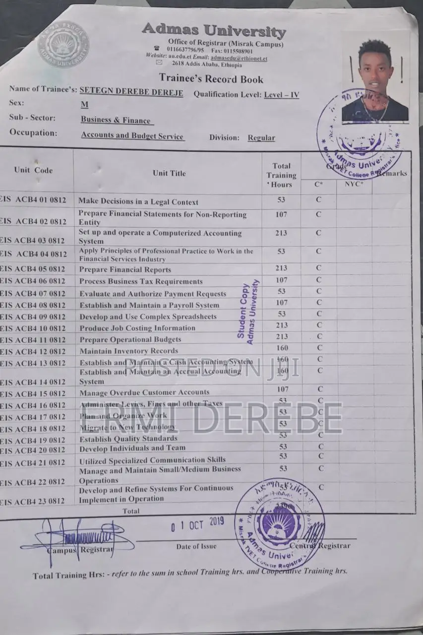 Junior Accounting
