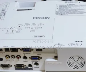 3brand New Epson Projector With Bag Model Name: Cb -X49 Hardware