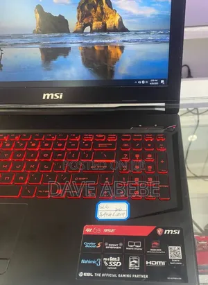 New Laptop MSI 16GB Intel Core I7 SSD 512GB