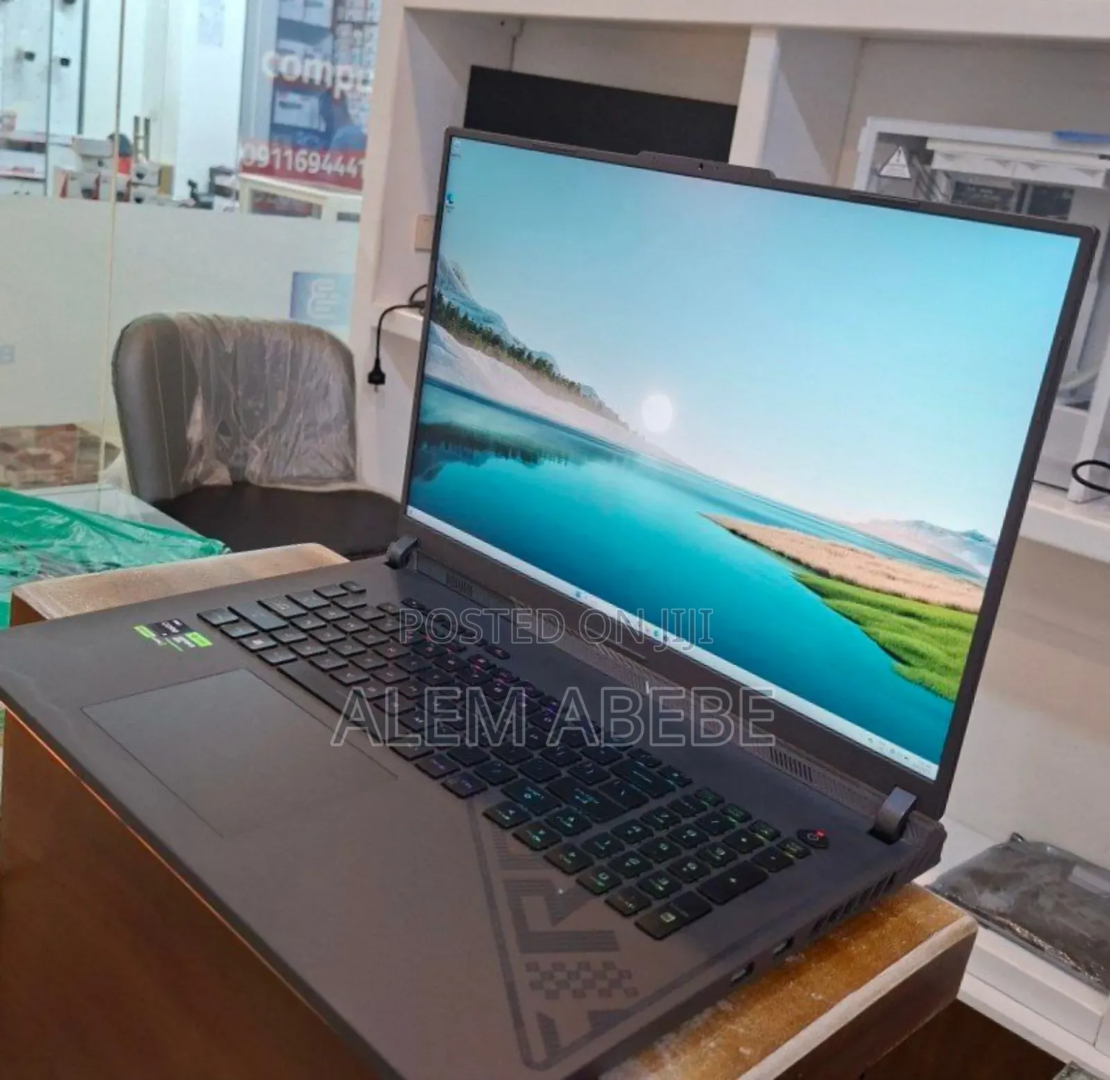 New Laptop Asus ROG Strix G17 64GB Intel Core I9 SSD 2T