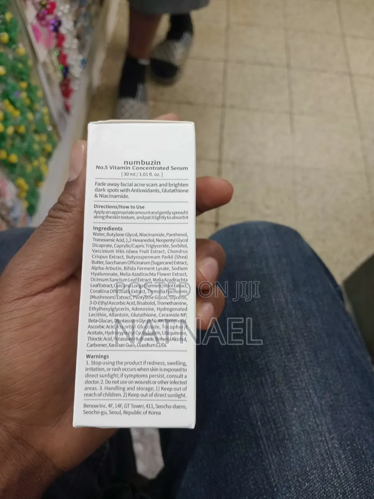 Numbazin No.5+ Vitamin Concerntrated Serum