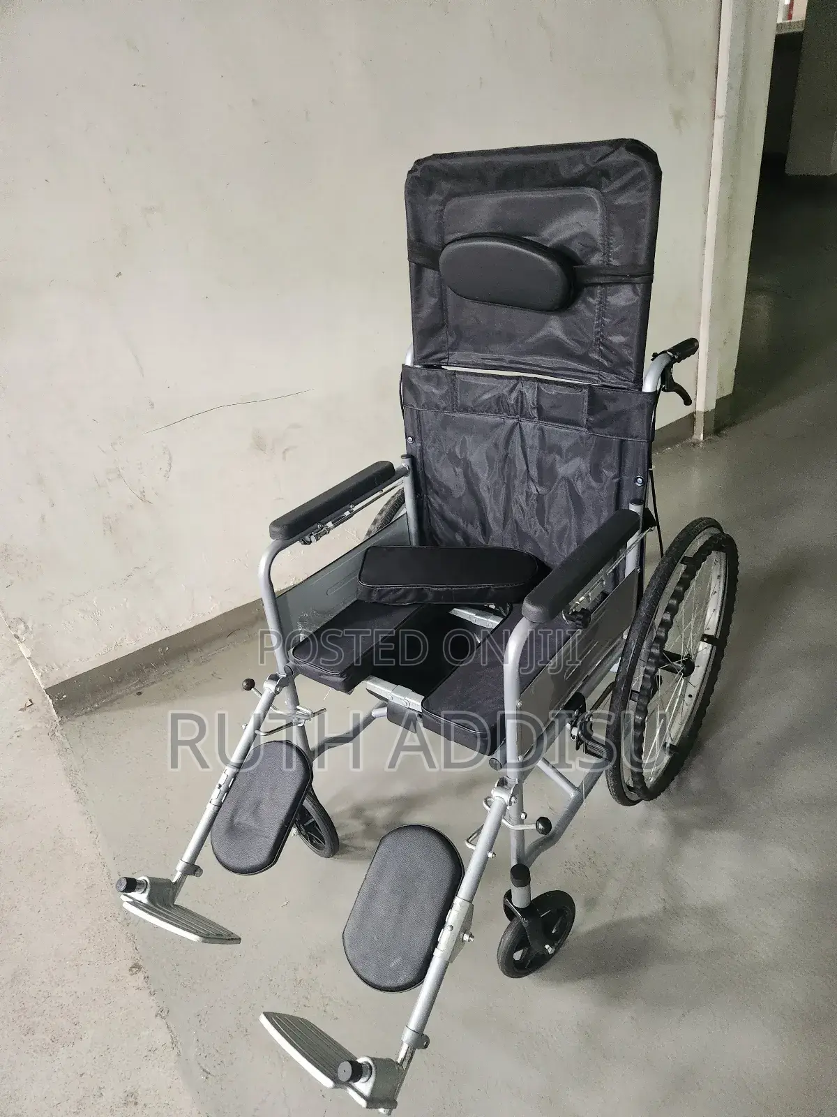 45° Reclination Wheelchair亿我wheelchair Medical恆軍with Popo Wheelchair