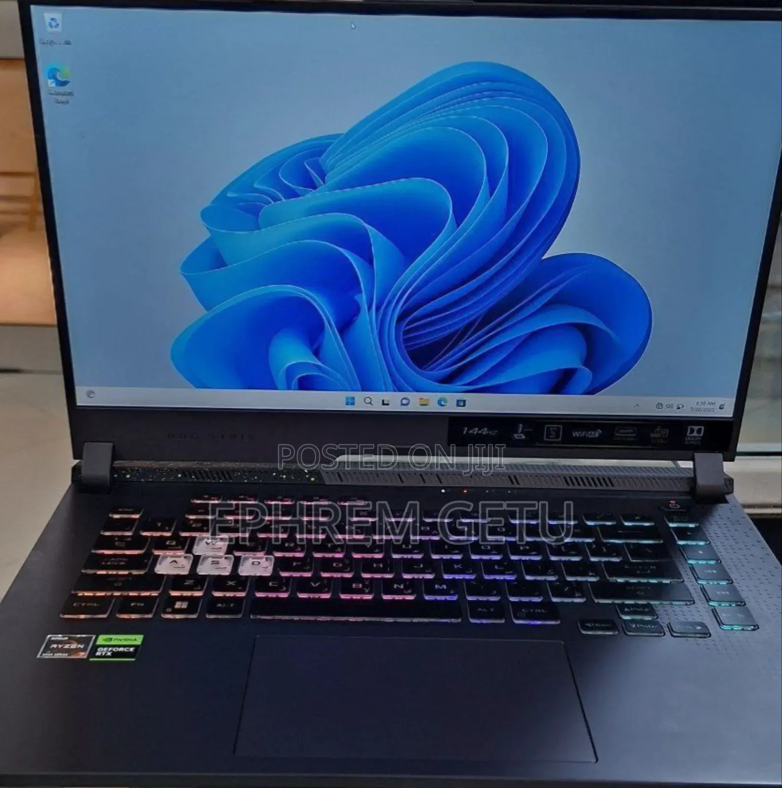 New Laptop Asus ROG Strix G16 G614 16GB AMD Ryzen 7 SSD 1T