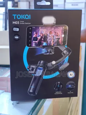 Tokqi M02 Upgraded Intelligent 3-Axis Gimbal Stabilizer