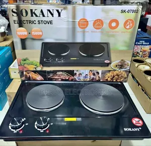 Sokany Electric Stove – 1000w + 1500w  Double Power, Double Speed!