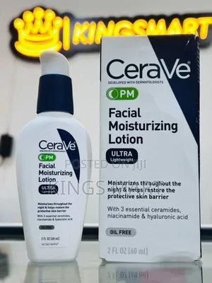 Cerave Pm Moisturizing Facial Lotion Light Ultraweight