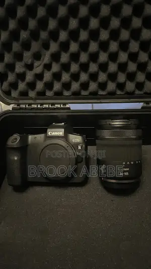 Canon Eos R Silver Lens