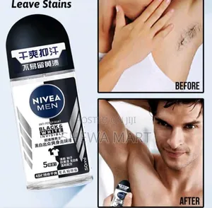 Nivea Men Black White Invisible Roll-on Antiperspirant Deodo