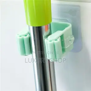 2pcs Punch-Free Wall-Mounted Strong Mop Hook,
