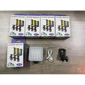Ay 83 Led Pocket Video Light: Enhanced Brightness White Leds.