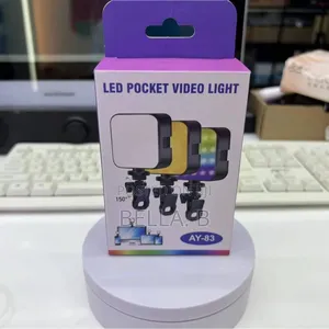 Ay 83 Led Pocket Video Light: Compatible With Smartphones.