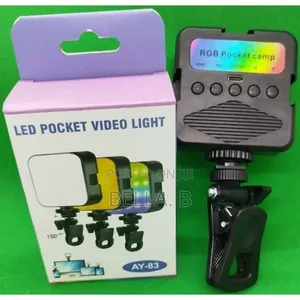 Ay 83 Led Pocket Video Light: Ideal for Photography.