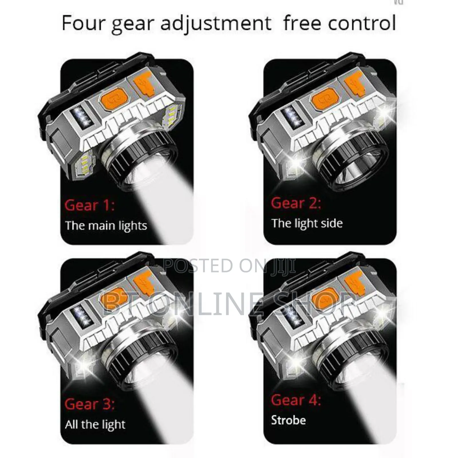 Rechargeable Head Lamp
