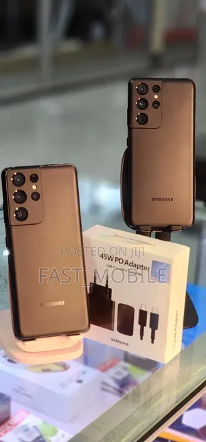 New Samsung Galaxy S21 Ultra 5G 256 GB Black