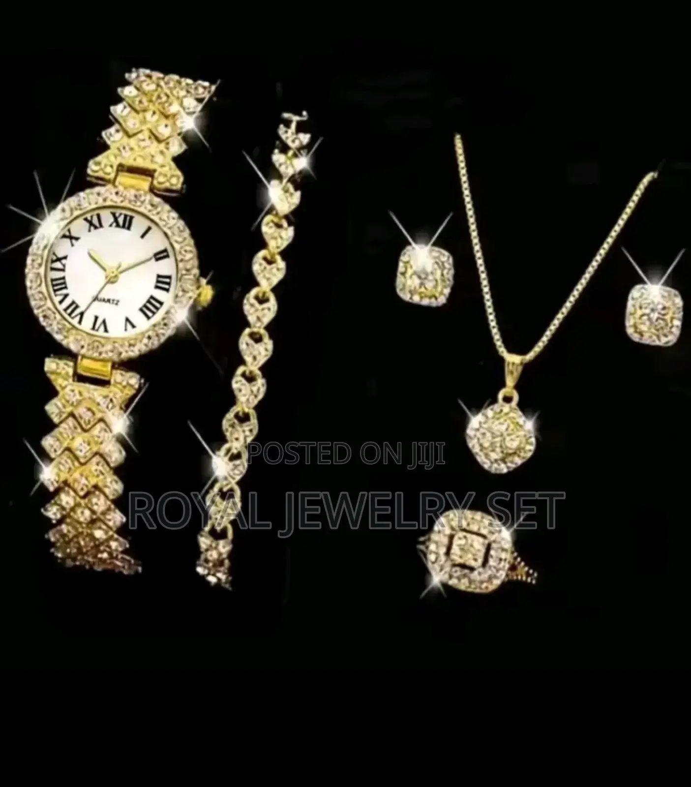Jewlery Set With Watch