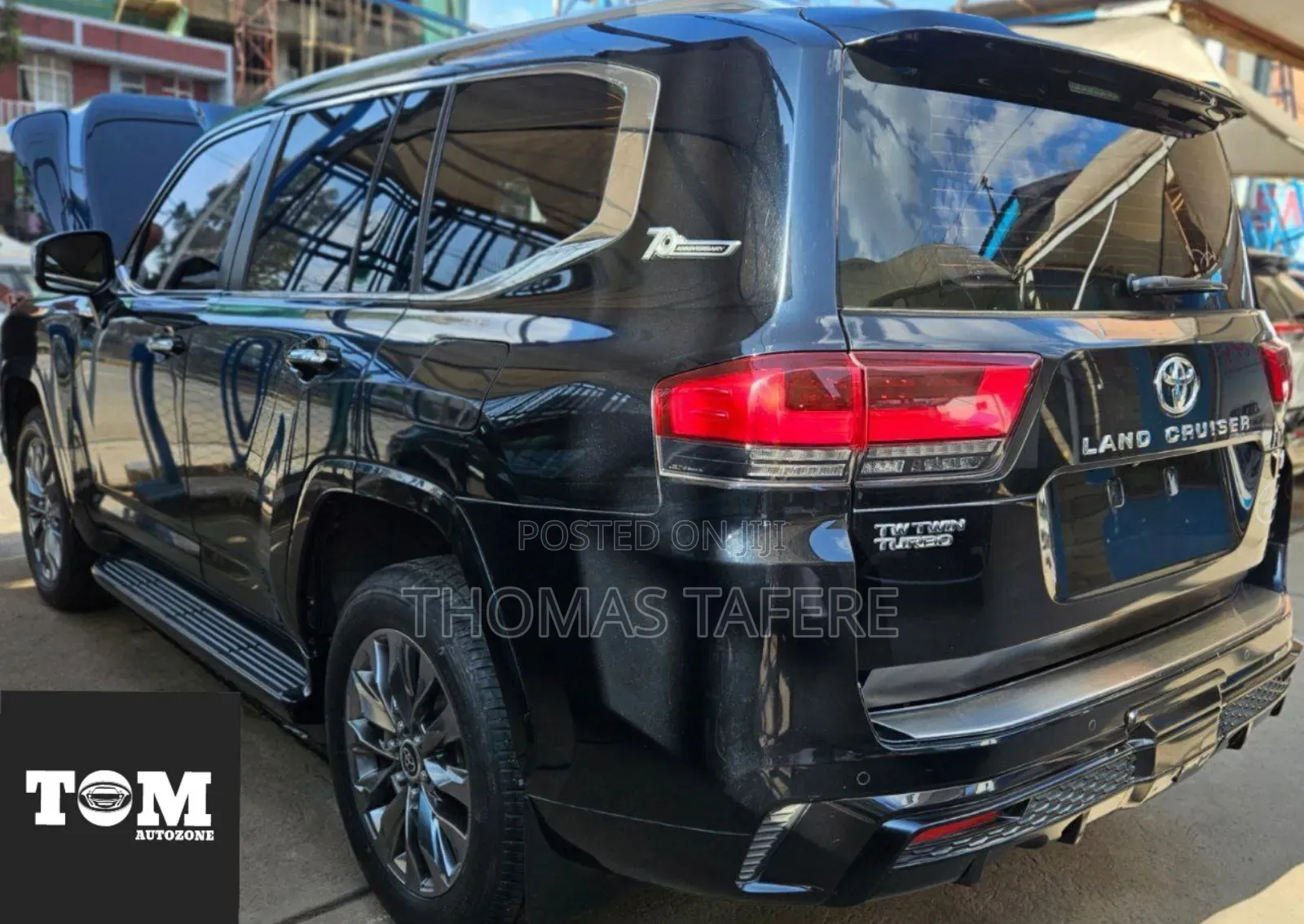 New Toyota Land Cruiser 2024 Black