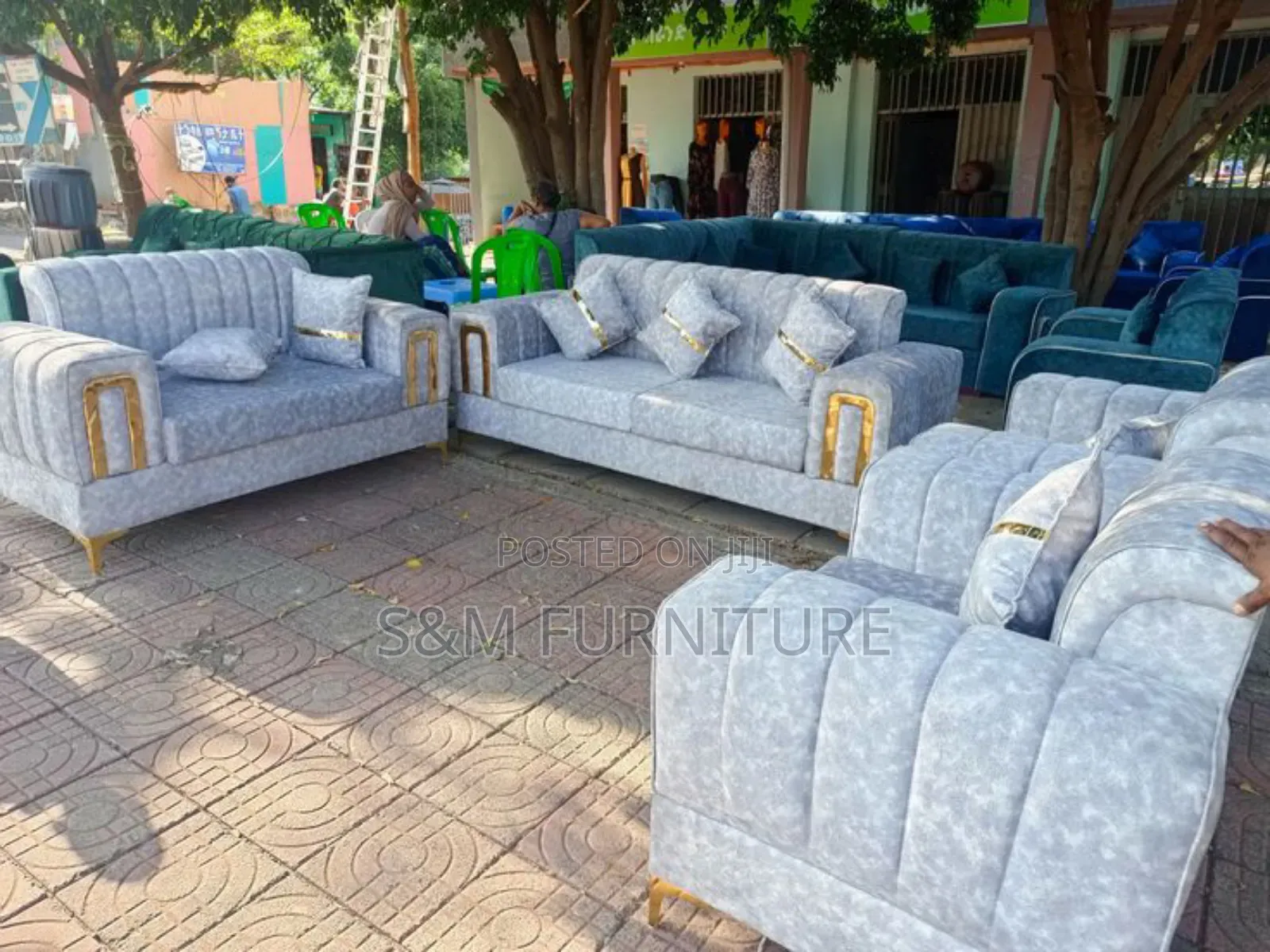 Ostentatious 7 Seater Sofa to Order.