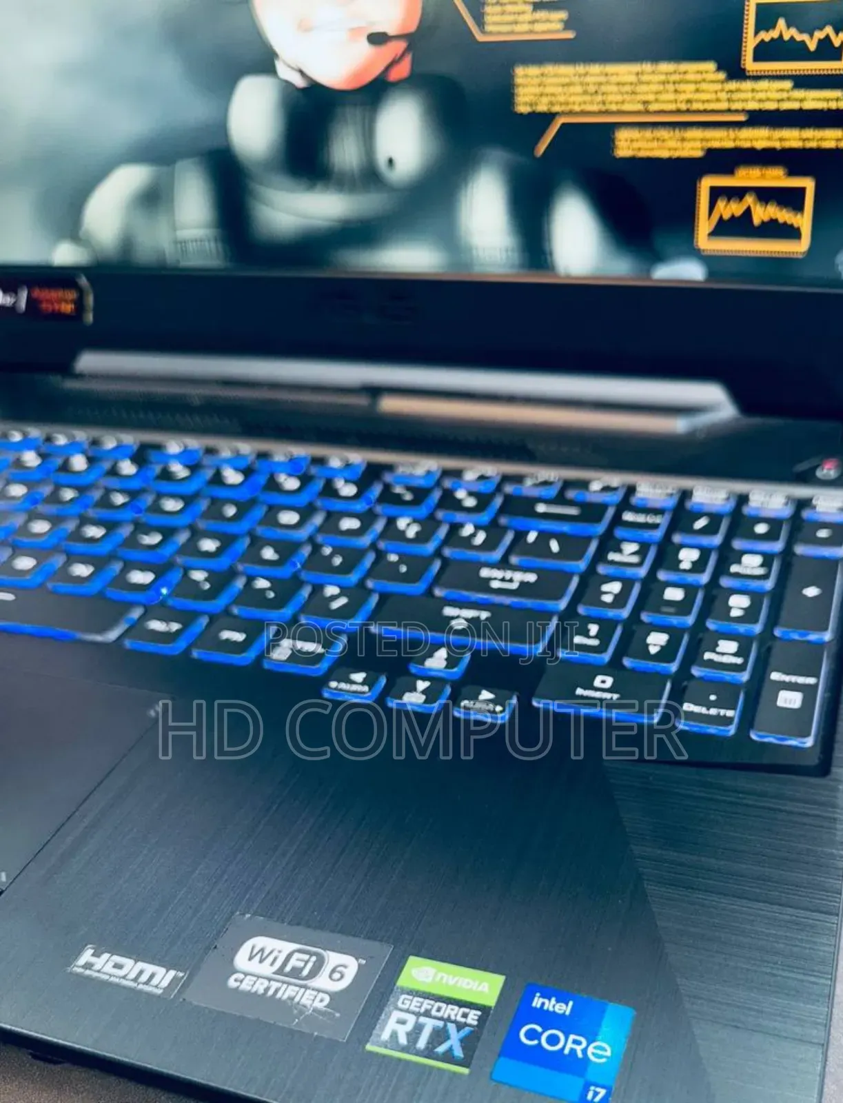 New Laptop Asus TUF Gaming A15 16GB Intel Core i7 SSD 512GB