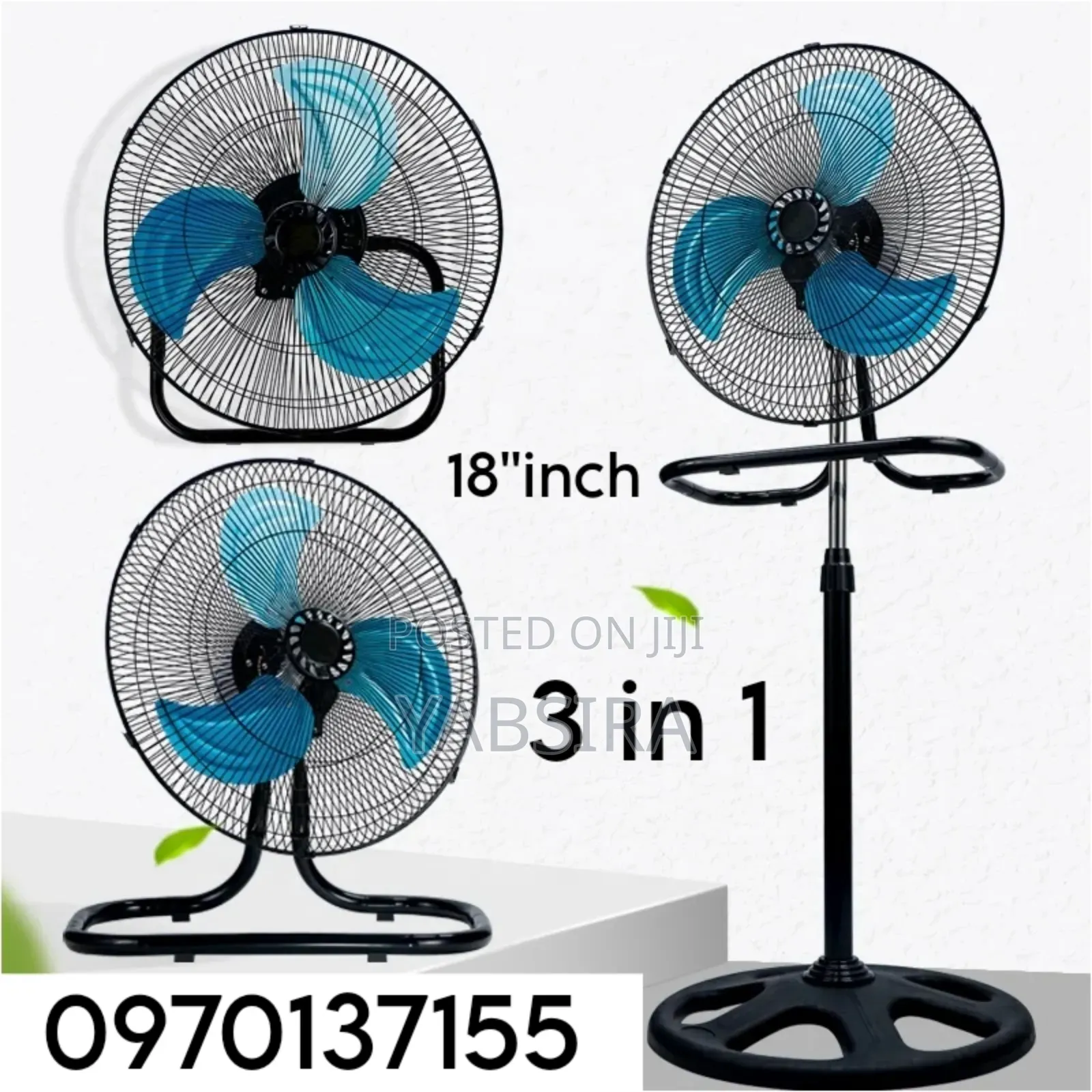 18''3 in 1 Stand Fan