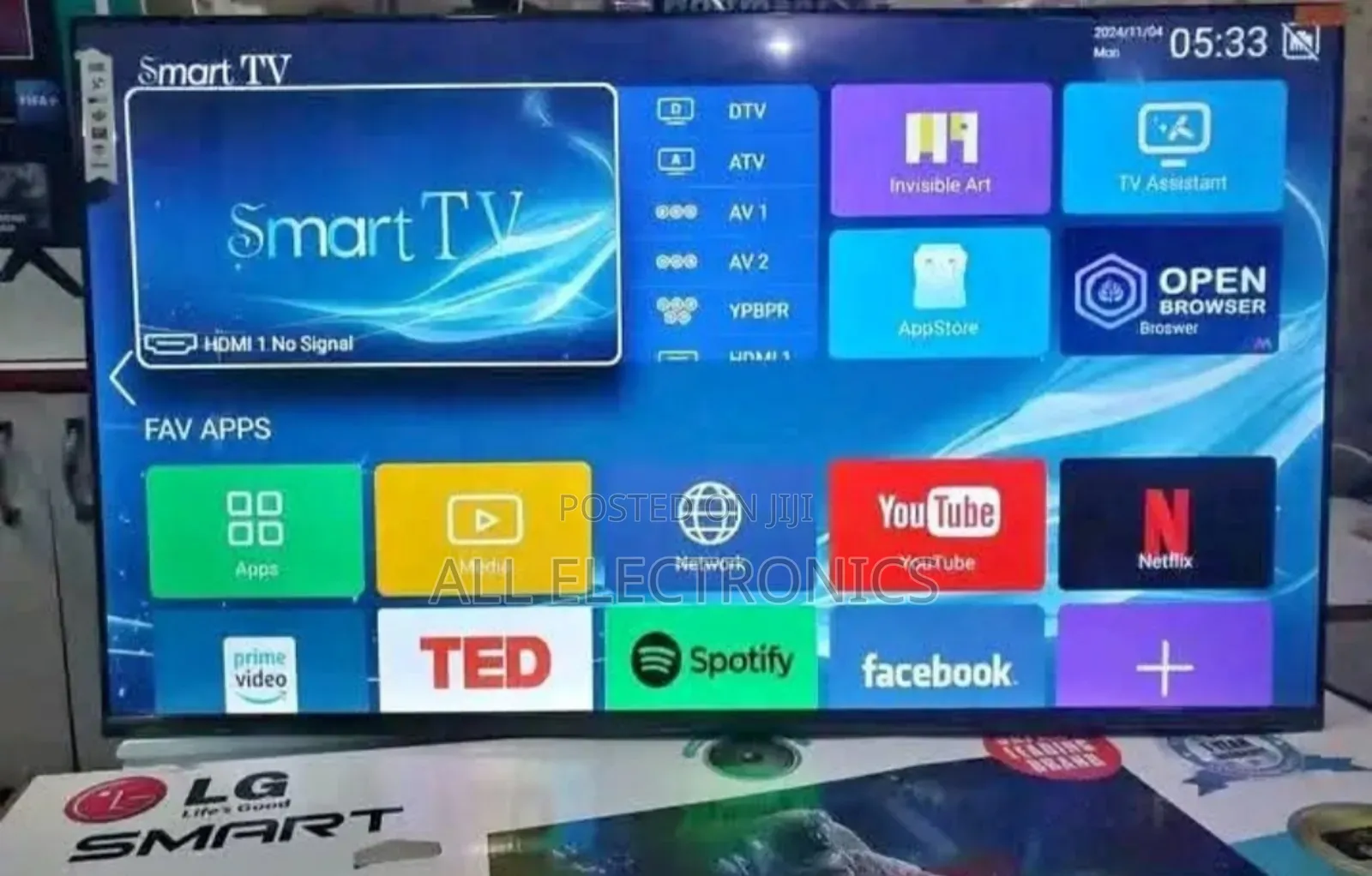 Amazoon 55inch Hd Tv