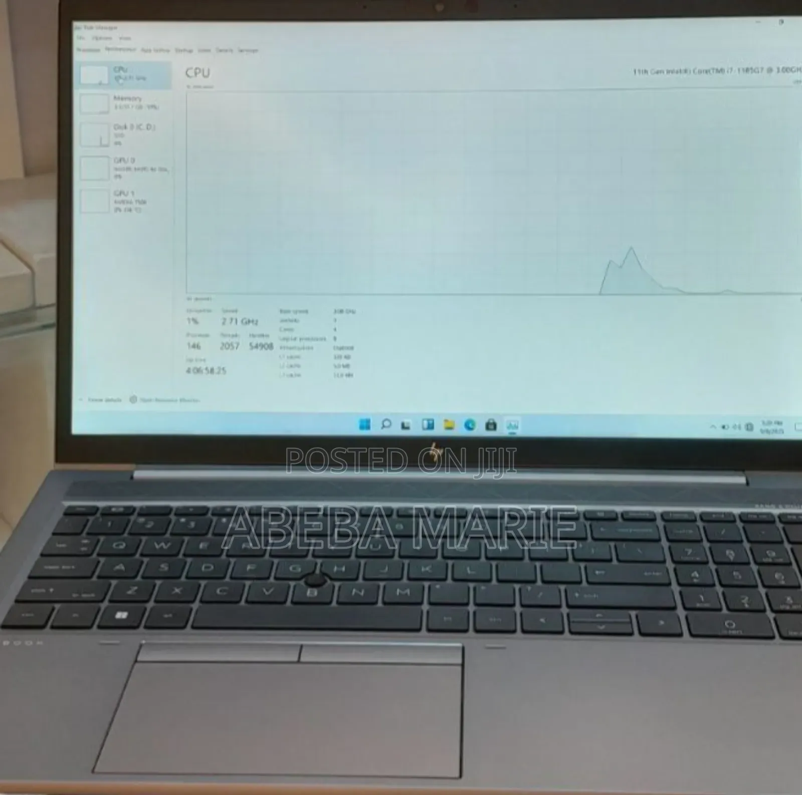 New Laptop HP ZBook Fury 15 G8 32GB Intel Core i7 SSD 512GB
