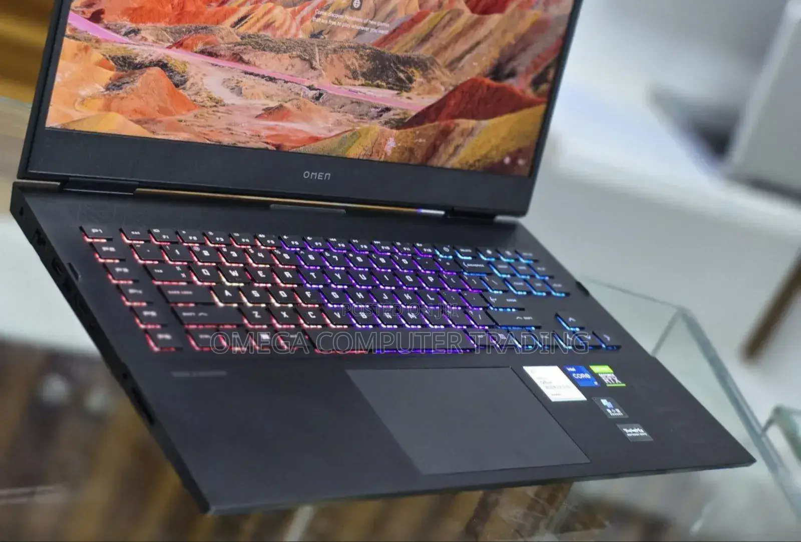 New Laptop HP Omen 17 16GB Intel Core i7 SSD 1T