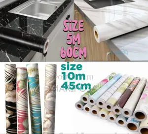 Marble Pattern Water Proof Self Adhesive Wall Sticker