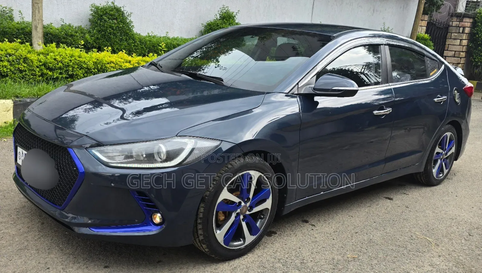 Hyundai Avante 2017 Blue
