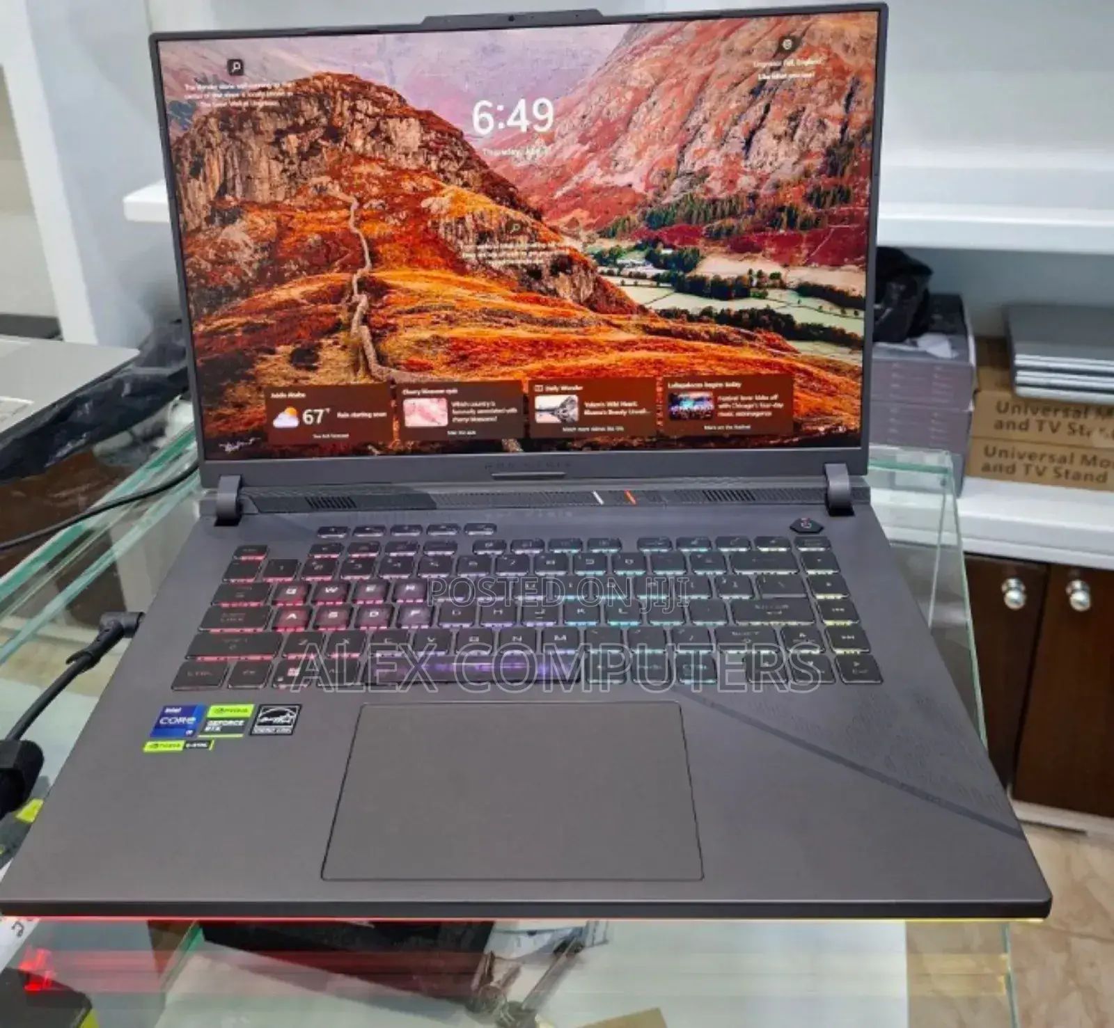 New Laptop Asus ROG Strix G15 32GB Intel Core I9 SSD 1T