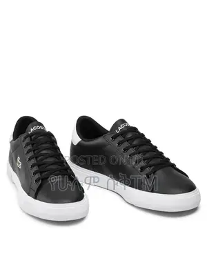 Original Lacoste Casual Leather Men’S Flat Shoes