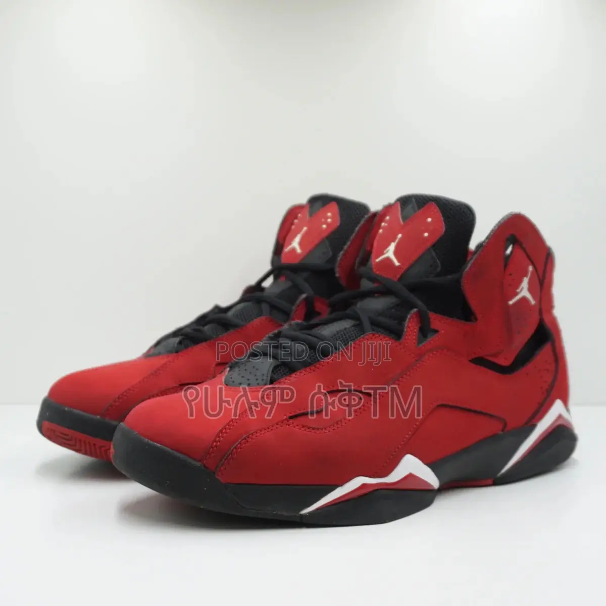 Air Jordan True Flight ‘Bred’ Men’S Mid Boots Shoes