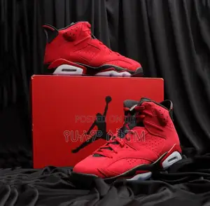 Air Jordan 6 Retro Toro Bravo Men’S Mid Boots Shoes